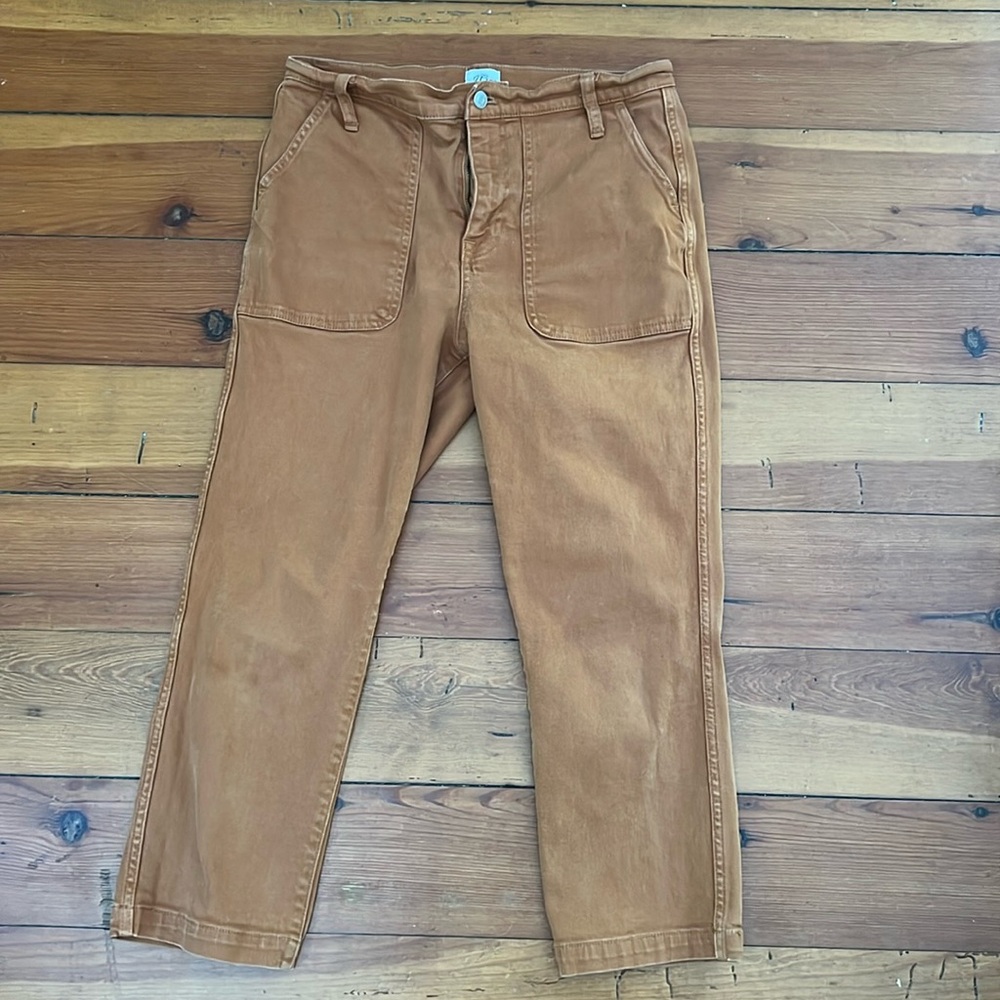 J Crew cropped utility pant 29
